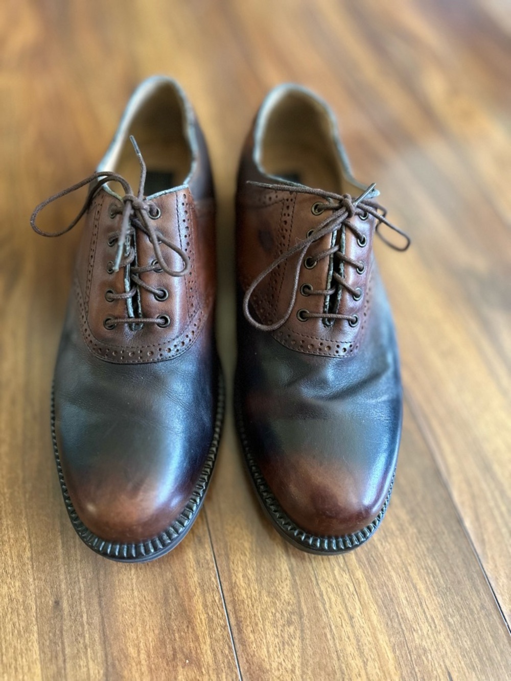 Croft & Barrow Men's Ombré Brogue Oxfords